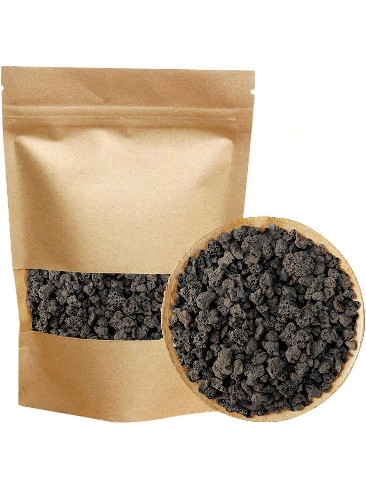 Sphagnum Moss Bag - Black Horticultural Lava Rock Soil Additive