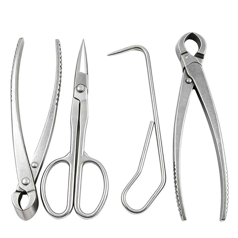 Root Hook Tool - ABAE-Bonsai Tree Tools, 4 Piece Bonsai