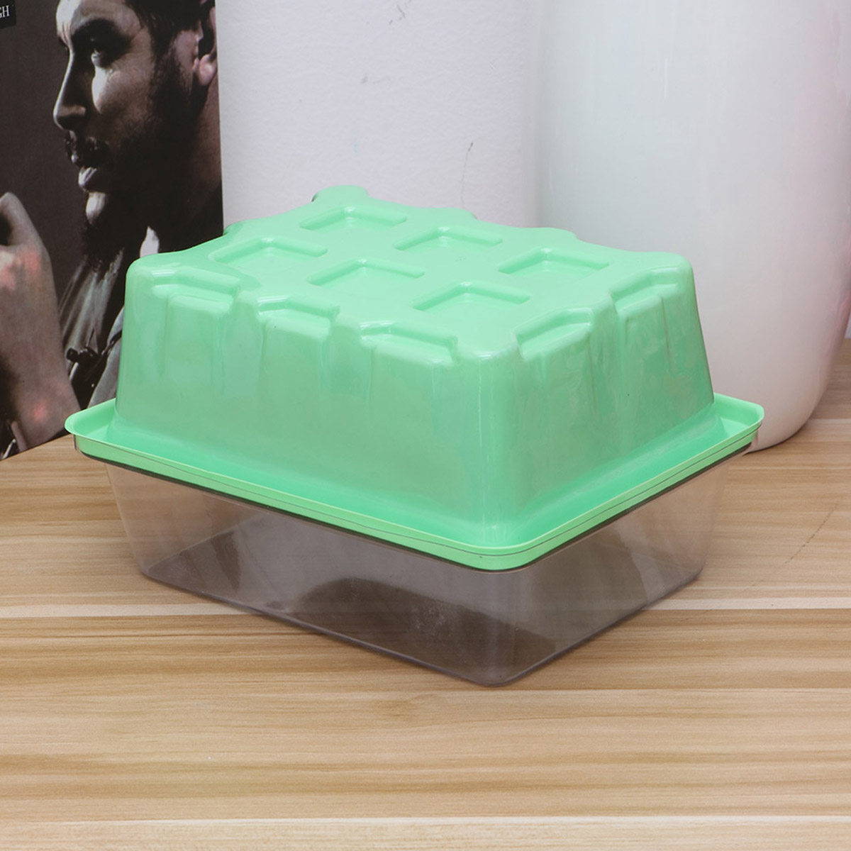 1Pcs Transparent Lid Nursery B - Bonsai Garden Nursery ulasan dan harga