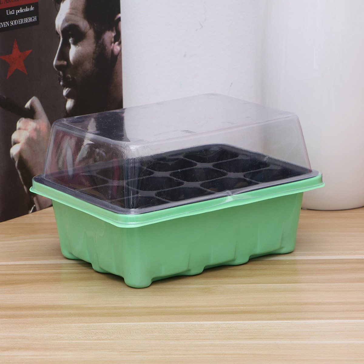 1Pcs Transparent Lid Nursery B - Bonsai Garden Nursery ulasan dan harga