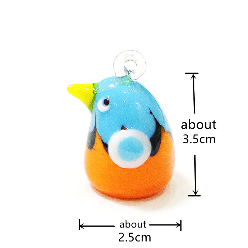 Handmade Mini Bird Glass Penda - Bonsai Garden Japan ulasan dan harga