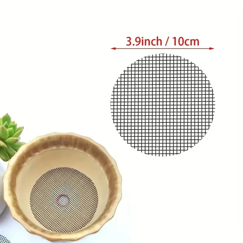 Pot Hole Mesh Pad Mat Grid Rou - Bonsai Garden Nursery ulasan dan harga