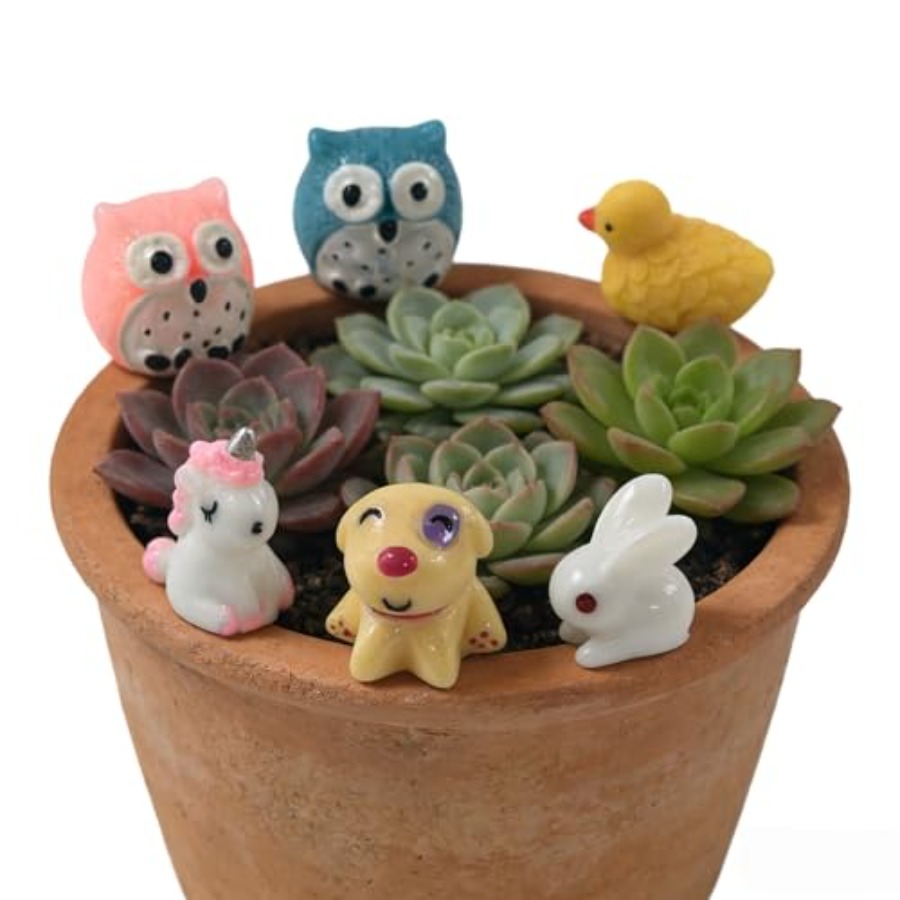 74 Pieces Mini Animals Miniatu - Bonsai Garden Japan ulasan dan harga