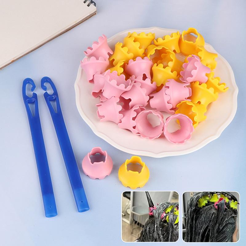 15/18Pcs Hair Root Perm Rods B - Root Hook Tool ulasan dan harga