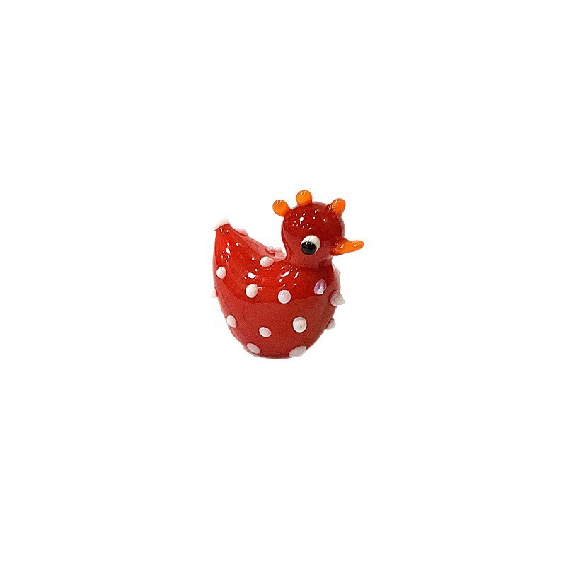 2PCS Handmade Cute Glass Chick - Bonsai Garden Japan ulasan dan harga