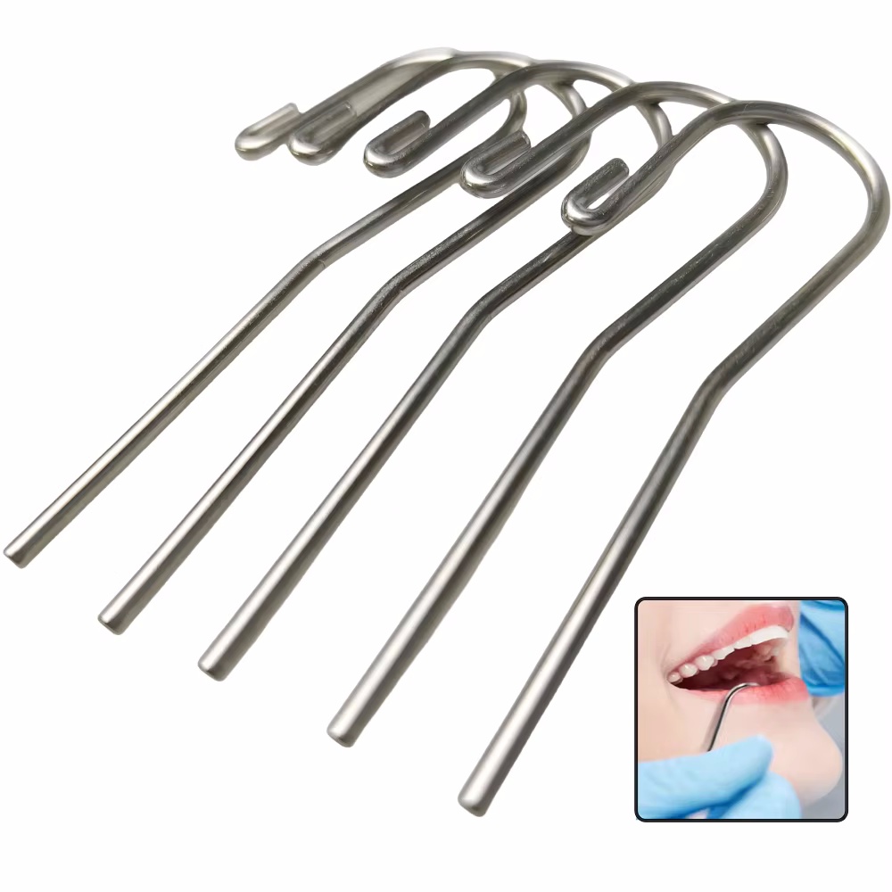 5Pcs/Pack Stainless Steel Dent - Root Hook Tool ulasan dan harga