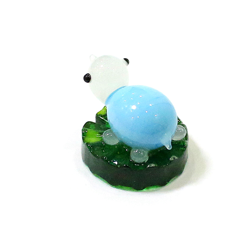 2pcs Colorful Mini Turtle Stat - Bonsai Garden Japan ulasan dan harga