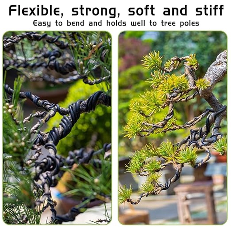 1mm Black Aluminum Bonsai Wire - Bonsai Wire Aluminum ulasan dan harga