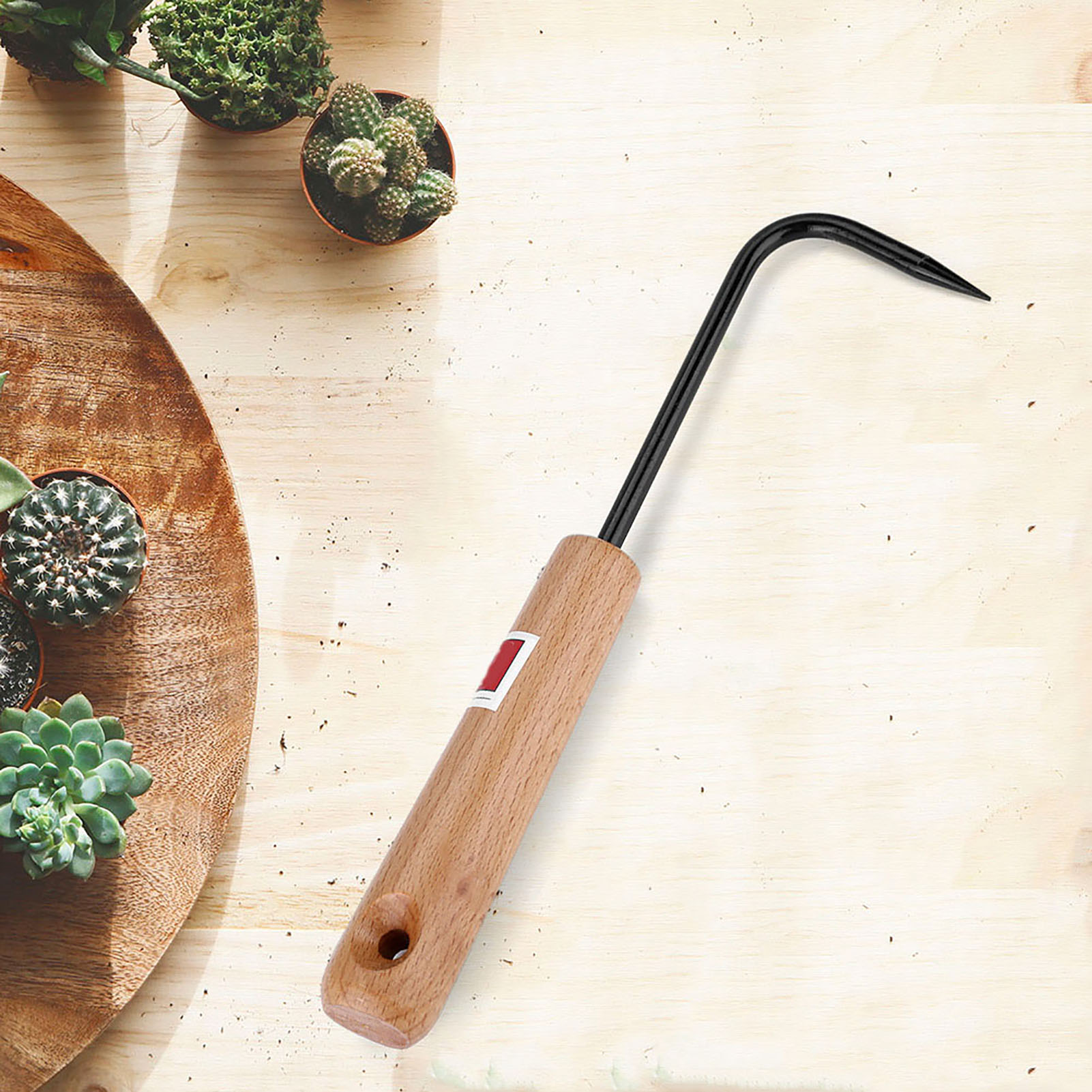 Sturdy Iron And Beech Bonsai R - Root Hook Tool ulasan dan harga